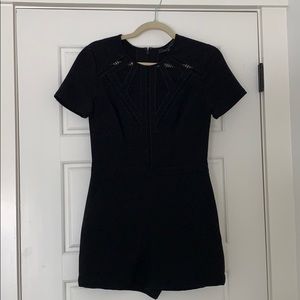 BCBG black romper